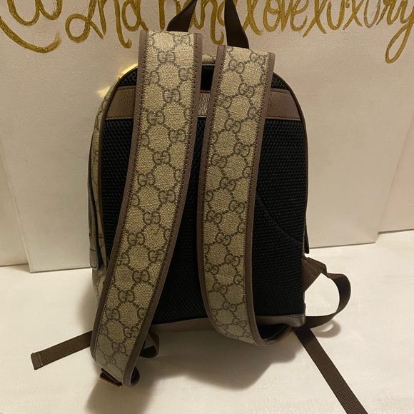 AUTHENTIC GUCCI OPHIDIA GG SMALL BACKPACK WITH DUST BAG - Picture 2 of 6